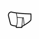 GM 15968945 Upper Extension, Driver Side GM 15968945 Upper Extension, Driver Side