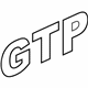 GM 15290128 Nameplate, Rear GM 15290128 Nameplate, Rear