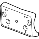 GM 85115878 Attachment Package-Front License Plate *Black