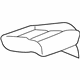 GM 84752257 Cushion Cover, Black, Front