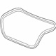GM 25850238 Weatherstrip, Rear GM 25850238 Weatherstrip, Rear