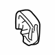 GM 25766856 Wedge, Rear GM 25766856 Wedge, Rear