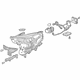 GM 84945165 Headlamp Assembly, Front Driver Side
