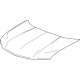GM 26398502 Hood, Panel, Inner GM 26398502 Hood, Panel, Inner