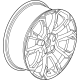 GM 26343121 Wheel, Rear Or Spare