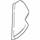 GM 84370505 Side Cover, Jet Black, Outer Driver Side