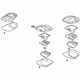 GM 10349141 Console Assembly