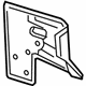 GM 23116640 Gusset, Front Passenger Side GM 23116640 Gusset, Front Passenger Side