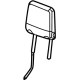 GM 85553938 Headrest, Black Stitch