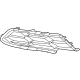 GM 84955040 Inner Grille, Lower Driver Side GM 84955040 Inner Grille, Lower Driver Side