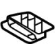 GM 84185250 Defroster Grille, Driver Side GM 84185250 Defroster Grille, Driver Side