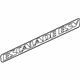 GM 93440569 Nameplate GM 93440569 Nameplate