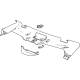 GM 84797954 Header Trim, Gray