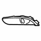 GM 13416574 Lamp Cover, Passenger Side GM 13416574 Lamp Cover, Passenger Side