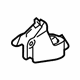 GM 13377718 Lower Bracket, Driver Side