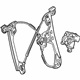 GM 84213552 Window Regulator, Front Driver Side