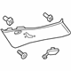 GM 42551991 Upper Quarter Trim, Passenger Side GM 42551991 Upper Quarter Trim, Passenger Side