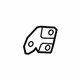 GM 23491450 Armrest Bracket, Rear GM 23491450 Armrest Bracket, Rear