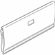 GM 12389420 Tail Gate, Bottom Top GM 12389420 Tail Gate, Bottom Top