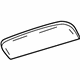 GM 92247405 Dome Lamp Lens GM 92247405 Dome Lamp Lens