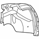 GM 25849007 Fender Liner, Front Inner Passenger Side