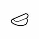 GM 15908522 Fender Seal, Front Driver Side