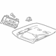 GM 23207333 Roof Console, Gray GM 23207333 Roof Console, Gray