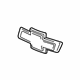 GM 23400420 Emblem, Gold, Front GM 23400420 Emblem, Gold, Front