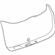 GM 84580977 Lower Gate Trim, Jet Black GM 84580977 Lower Gate Trim, Jet Black