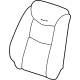 GM 86804195 Seat Back Cover, Black; Taupe, Front GM 86804195 Seat Back Cover, Black; Taupe, Front