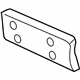 GM 15102574 License Mount, Front GM 15102574 License Mount, Front