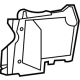 GM 84257115 Side Shield, Passenger Side