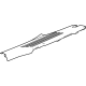GM 26443541 Molding Assembly-Rear Side Door Sill Garnish *Backen Blackk