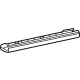 GM 84325493 Track Cover, Front Passenger Side GM 84325493 Track Cover, Front Passenger Side