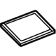 GM 84711512 Blank Cover, Black GM 84711512 Blank Cover, Black
