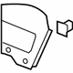 GM 25880801 Extension Panel, Titanium, Driver Side GM 25880801 Extension Panel, Titanium, Driver Side