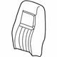 GM 19149332 Seat Back Cover, Gray, Rear Passenger Side GM 19149332 Seat Back Cover, Gray, Rear Passenger Side