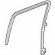 GM 84729896 Run Weatherstrip, Rear Driver Side GM 84729896 Run Weatherstrip, Rear Driver Side