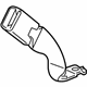 GM 84572161 Center Buckle, Jet Black, Driver Side GM 84572161 Center Buckle, Jet Black, Driver Side