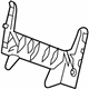 GM 84221160 Rear Cover, Black GM 84221160 Rear Cover, Black