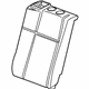 GM 95083210 Seat Back Pad GM 95083210 Seat Back Pad