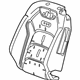 GM 84427086 Seat Back Pad, Front GM 84427086 Seat Back Pad, Front