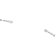 GM 26477390 Rod Kit, Steering Tie Rod Inner GM 26477390 Rod Kit, Steering Tie Rod Inner