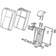 GM 42734194 Seat Back Assembly, Gray GM 42734194 Seat Back Assembly, Gray