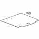 GM 84080467 Floor Cover, Black Diamon, Rear GM 84080467 Floor Cover, Black Diamon, Rear