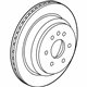 GM 84309171 Rotor, Rear GM 84309171 Rotor, Rear