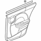 GM 10368534 Door Trim Panel, Rear Passenger Side