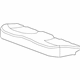 GM 22781655 Cushion Cover, Rear GM 22781655 Cushion Cover, Rear