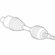 GM 84666178 Inner CV Joint, Front