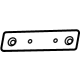 GM 84338886 Reinforcement Plate, Rear GM 84338886 Reinforcement Plate, Rear